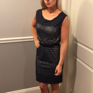 Max Studio Navy Blue Lace Dress, last chance! $5